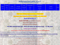 premasagarlight.com Webseite Vorschau