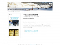 yukon-quest.com Webseite Vorschau
