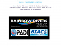 divevietnam.com Webseite Vorschau