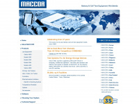 maccor.com Webseite Vorschau