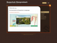 burgschuleobergrombach.wordpress.com Webseite Vorschau