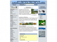marktplatz-dettenhausen.de Webseite Vorschau