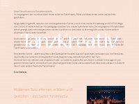 tanzkreativ.de Webseite Vorschau
