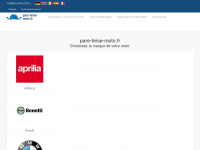 pare-brise-moto.fr Webseite Vorschau