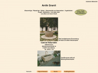 antike-granitbrunnen.de Webseite Vorschau