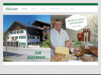 steiners-hofladen.de Webseite Vorschau