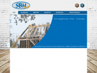 sbm.nu Webseite Vorschau