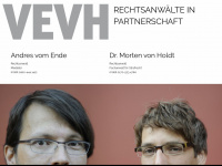 vevh.de Webseite Vorschau