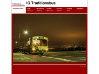 traditionsbus-suedniedersachsen.de Webseite Vorschau