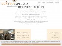 centro-espresso.de Webseite Vorschau