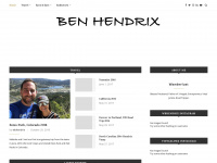 benhendrix.com Webseite Vorschau