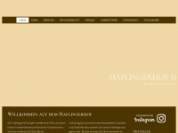 haflingerhof-seraphin.de Webseite Vorschau
