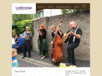 landstreicher-musik.de Webseite Vorschau