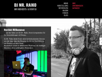 dj-raiko.de Webseite Vorschau