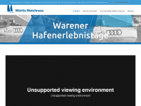 mueritz-matchrace.de Webseite Vorschau