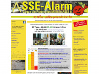 asse2alarm.de Webseite Vorschau
