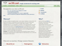 so36.net Webseite Vorschau