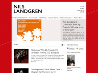 nilslandgren.com Webseite Vorschau