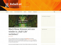 rebell.at Webseite Vorschau