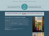 glashuette-annenwalde.de Webseite Vorschau