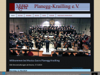 musica-sacra-planegg.de Webseite Vorschau
