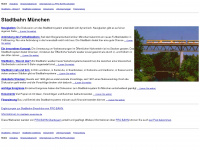 stadtbahn-muenchen.de Webseite Vorschau