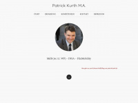 patrick-kurth.de Webseite Vorschau
