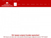 immobilien-zimmermann.de Webseite Vorschau