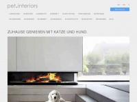 pet-interiors.com Webseite Vorschau