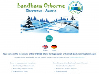 landhaus-osborne.at Webseite Vorschau