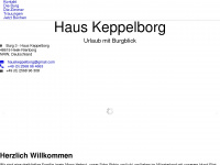 keppelborg.de Webseite Vorschau