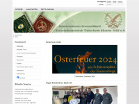 schützenverein-gronau.de Webseite Vorschau