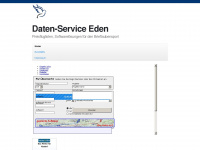 daten-service-eden.de Webseite Vorschau