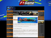 f1-game.de Webseite Vorschau