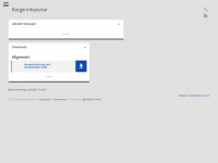 buergerinfo-faulbach.de Webseite Vorschau