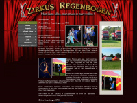 zirkus-regenbogen.de Webseite Vorschau
