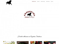 argentina-steakhouse.de Webseite Vorschau