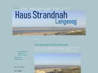 haus-strandnah-langeoog.de Webseite Vorschau