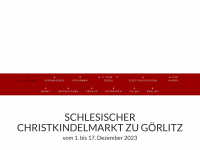 schlesischer-christkindelmarkt-goerlitz.de Webseite Vorschau