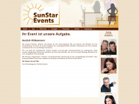 sunstar-events.de Webseite Vorschau