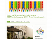 kgsmenninghausen.de Webseite Vorschau