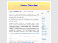 koblenz-rhein-blog.de Webseite Vorschau