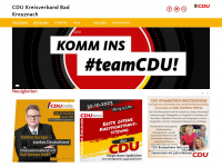 cdu-kv-badkreuznach.de Webseite Vorschau