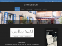 eifelhof-brohl.de Webseite Vorschau