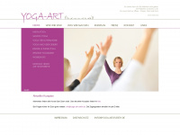 yoga-art-fuerth.de Webseite Vorschau