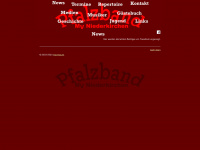 pfalzband.de Webseite Vorschau
