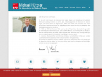 michael-huettner.de Webseite Vorschau
