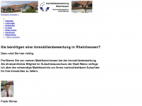 immobilienbewertung-rheinhessen.de Webseite Vorschau