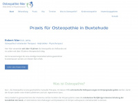 osteopathie-nier.de Webseite Vorschau