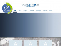a21-jetzt.de Webseite Vorschau